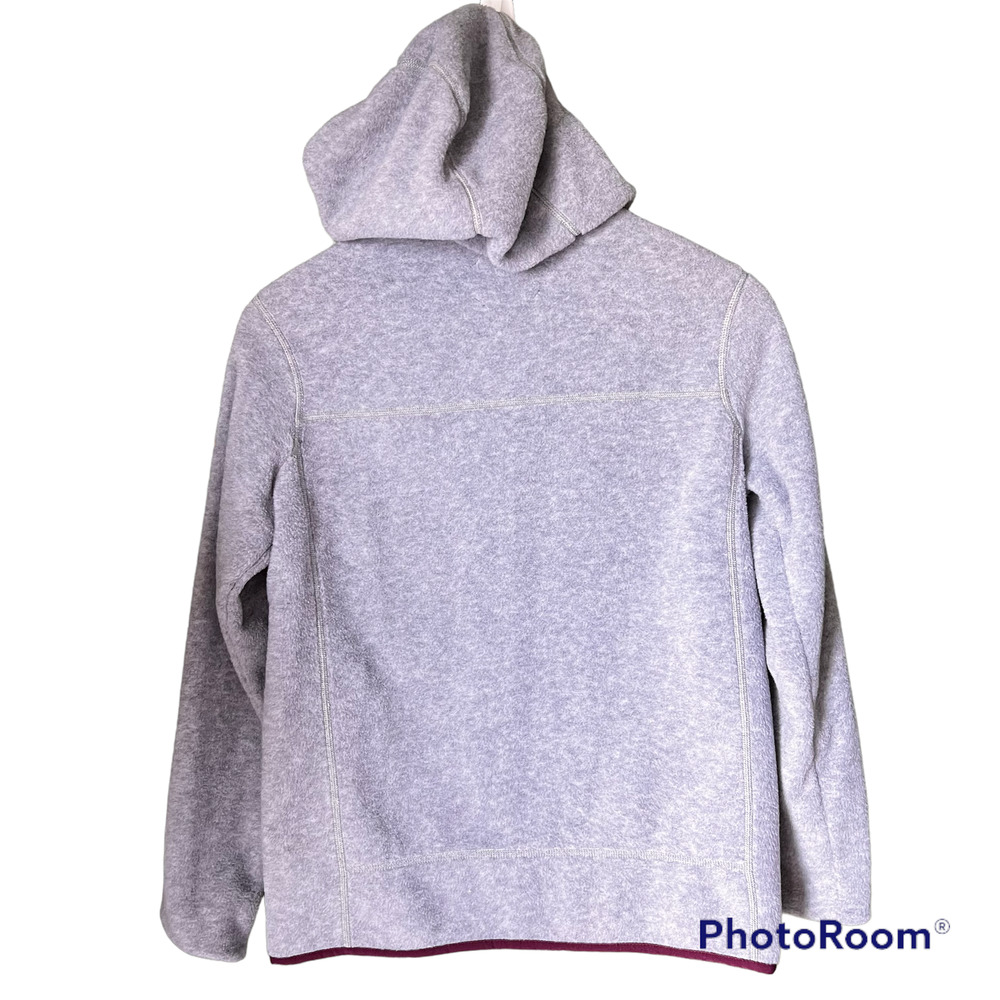 BURTON Fleece Jacket Full Zip XS Gray Southwest Hoodie - Picture 2 of 4